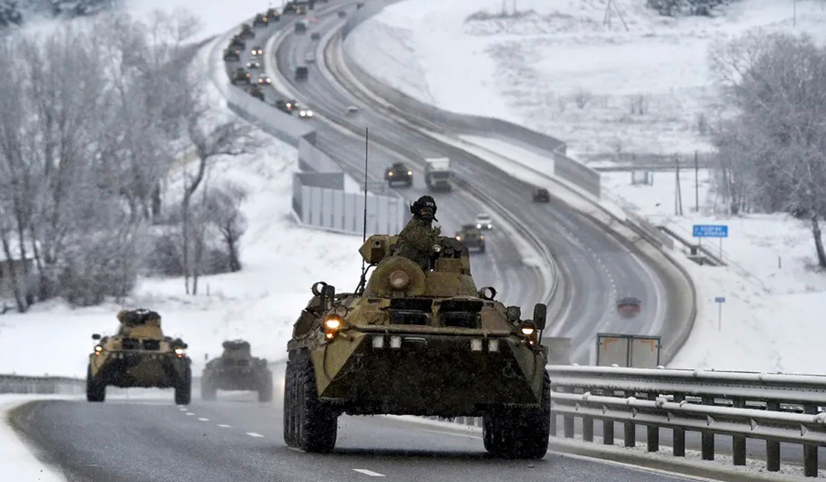 Troops near Ukraine